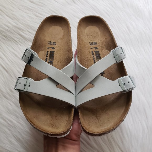 Birkenstock Yao Balance Slides Mineral Nubuck 40EU - Picture 5 of 10